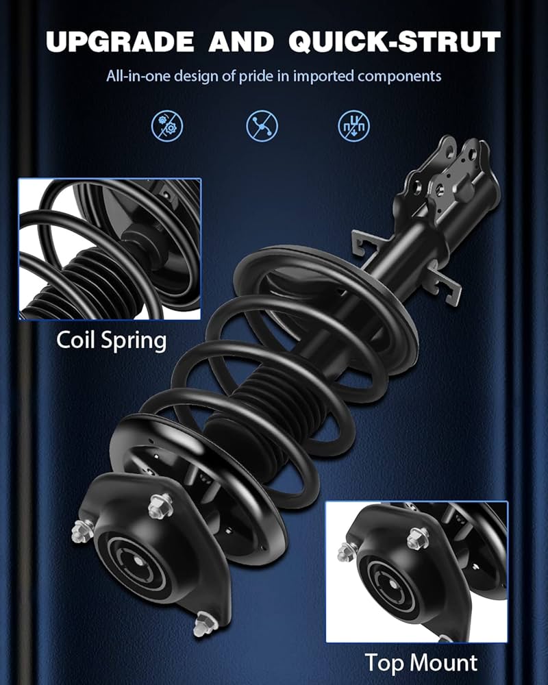 MSPK 5台 Amazon.com: Front Shock Strut Mounting & Upper Lower Support